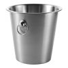 Steel Champagne Bucket Silver | 1-Colour Pad Print