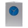 Folding Plastic Desk Clock Light Blue | Without Branding