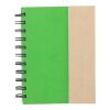 Spiraled Note Book Light Green | Without Branding