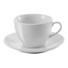 Porcelain Cup & Saucer White | Without Branding