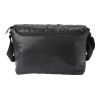 Polyester 240D Messenger Bag Black | 1-Colour Screen Print