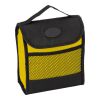 Polyester Foldable Cooling Lunch Bag (600D) Yellow | Without Branding
