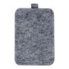 Felt Mobile Phone Pouch Grey | Without Branding