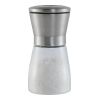 Stainless Steel & Glass Salt & Pepper Mill Silver | 1-Colour Pad Print