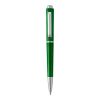 Plastic Ball Pen With Silver Coloured Tip Green | Without Branding