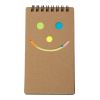 Notebook With Sticky Notes Brown | Without Branding