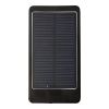 Aluminium Solar Charger Black | 1-Colour Pad Print