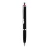 Red Ring Metal Ball Pen Black | 1-Colour Pad Print