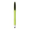 Plastic Ball Pen, With Rubber Tip Light Green | Without Branding
