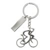 Nickel Plated Keychain Silver | Without Branding
