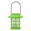 Plastic Solar Hanging Lantern Green | Without Branding