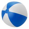 Large PVC Beach Ball Medium Blue - White | Without Branding