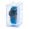 Small, Alloy & Mineral Glass Watch For Women Light Blue | 1-Colour Pad Print