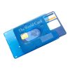Bank Card Holder For One Card Light Blue | Without Branding