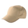 Cap With Sandwich Peak Beige | Without Branding