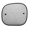 Two Nylon Car Sun Shades Black | Without Branding