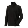 Outdoor Fleeces with short zipper Black | No Branding
