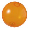 Ibiza Transparent Beach Ball Transparent - Orange | Without Branding