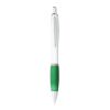 Nash Ballpoint Pen  Green - White | 1 - Colour Stamping