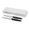 Geneva Stylus Ballpoint Pen & Rollerball Pen Gift Black | Without Branding
