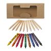Pencil & Crayon Set Beige | Without Branding