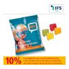 MINI fruit gum customised shape 1C Digital Print