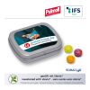 MINI tin with hinged lid with Pulmoll throat candies 2C Digital Print