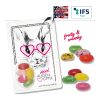 Sweet Card with American Jelly Beans 3C Digital Print