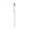 BIC 4 Colours Fashion Ball pen White - Light Green | Without Branding