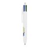 BIC 4 Colours Mini Ball pen White | Without Branding