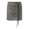 Lega Short Apron Light Grey | Without Branding