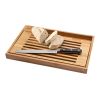 Bistro Cutting Board With Bread Knife Beige | Without Branding
