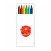 BIC Kids Plastidecor set of 6 crayons White | Without Branding