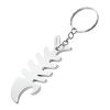 Fish Bone Key Chain & Cord Wrap Silver | Without Branding