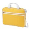 Knoxville 15.6" Laptop Conference Bag White - Yellow | Without Branding