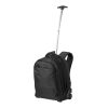 17" Laptop Rolling Backpack Black | Without Branding
