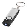 Swivel Key Light & Stylus Black - Silver | Without Branding