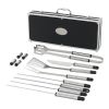 12-Piece BBQ Set Black | Without Branding