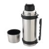 Everest Isolating Flask With Strap Black - Silver | Without Branding