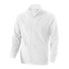 Dakota Full Zip Fleece White | Without Branding