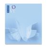 BIC 68 mm x 75 mm 100 Sheet Recycled Adhesive Notepads White | Without Branding