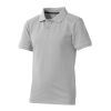 Calgary Short Sleeve Kids Polo Light Grey | Without Branding