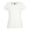 New Lady Fit Crew Neck T-Shirt White | No Branding