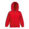 New Kids Hooded Sweat Jacket Red | No Branding