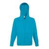 Lightweight Hooded Sweat Jacket Medium Blue | No Branding
