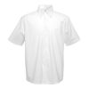 Short Sleeve Oxford Shirt White | No Branding