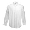 Long Sleeve Oxford Shirt White | No Branding