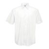 Short Sleeve Poplin Shirt White | No Branding