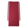 Roma Restaurant Apron Classic Dark Red | No Branding