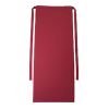 Roma Restaurant Apron Classic 3 Dark Red | No Branding